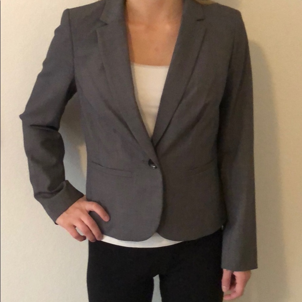 Gray Blazer